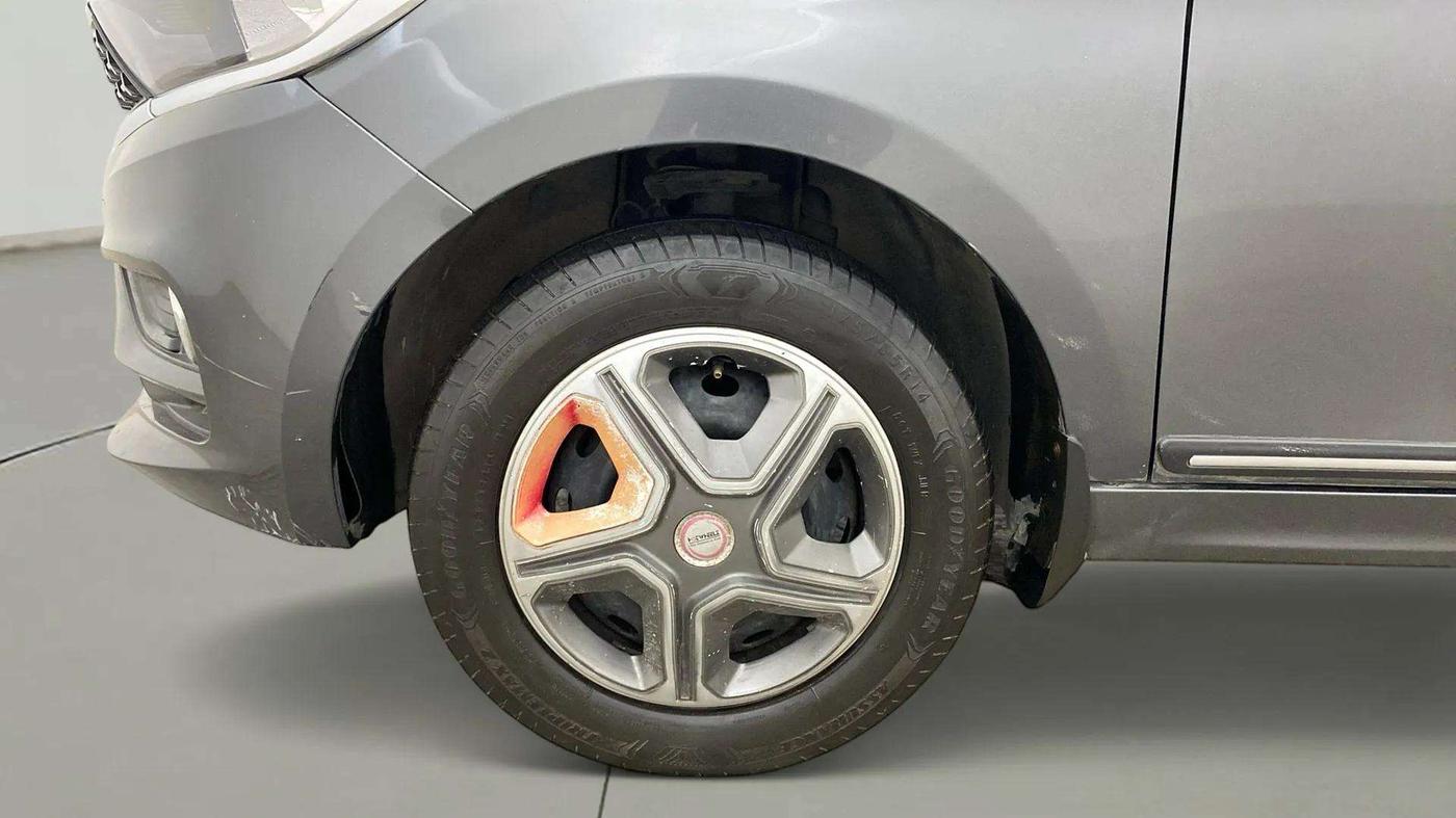 2022 Tata TIGOR XZ CNG, CNG, Manual, 45,893 km, Left Front Wheel
