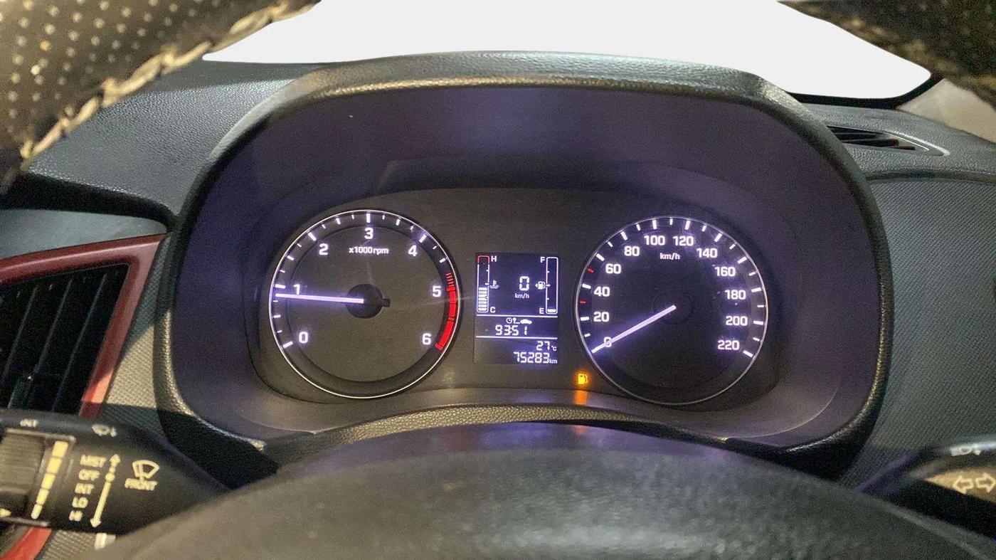 2016 Hyundai Creta SX PLUS  ANNIVERSARY EDITION 1.6 DIESEL, Diesel, Manual, 75,276 km, Odometer Image