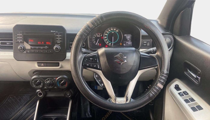2017 Maruti IGNIS DELTA 1.2, Petrol, Manual, 70,849 km, Steering Wheel Close Up