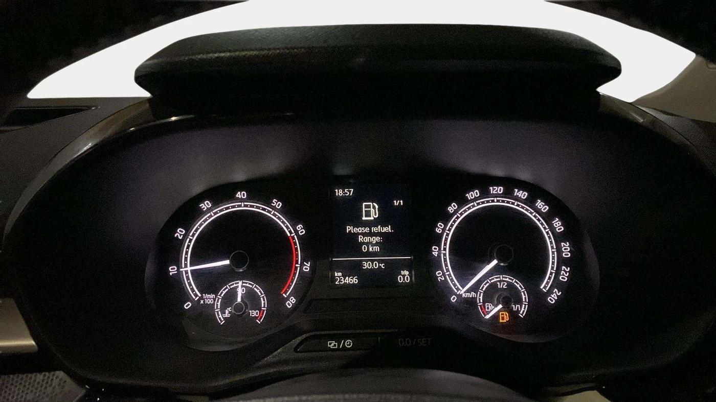 2022 Skoda SLAVIA AMBITION 1.0L TSI MT, Petrol, Manual, 23,367 km, Odometer Image