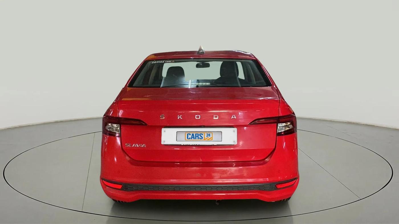 2022 Skoda SLAVIA AMBITION 1.0L TSI MT, Petrol, Manual, 23,367 km, Back/Rear