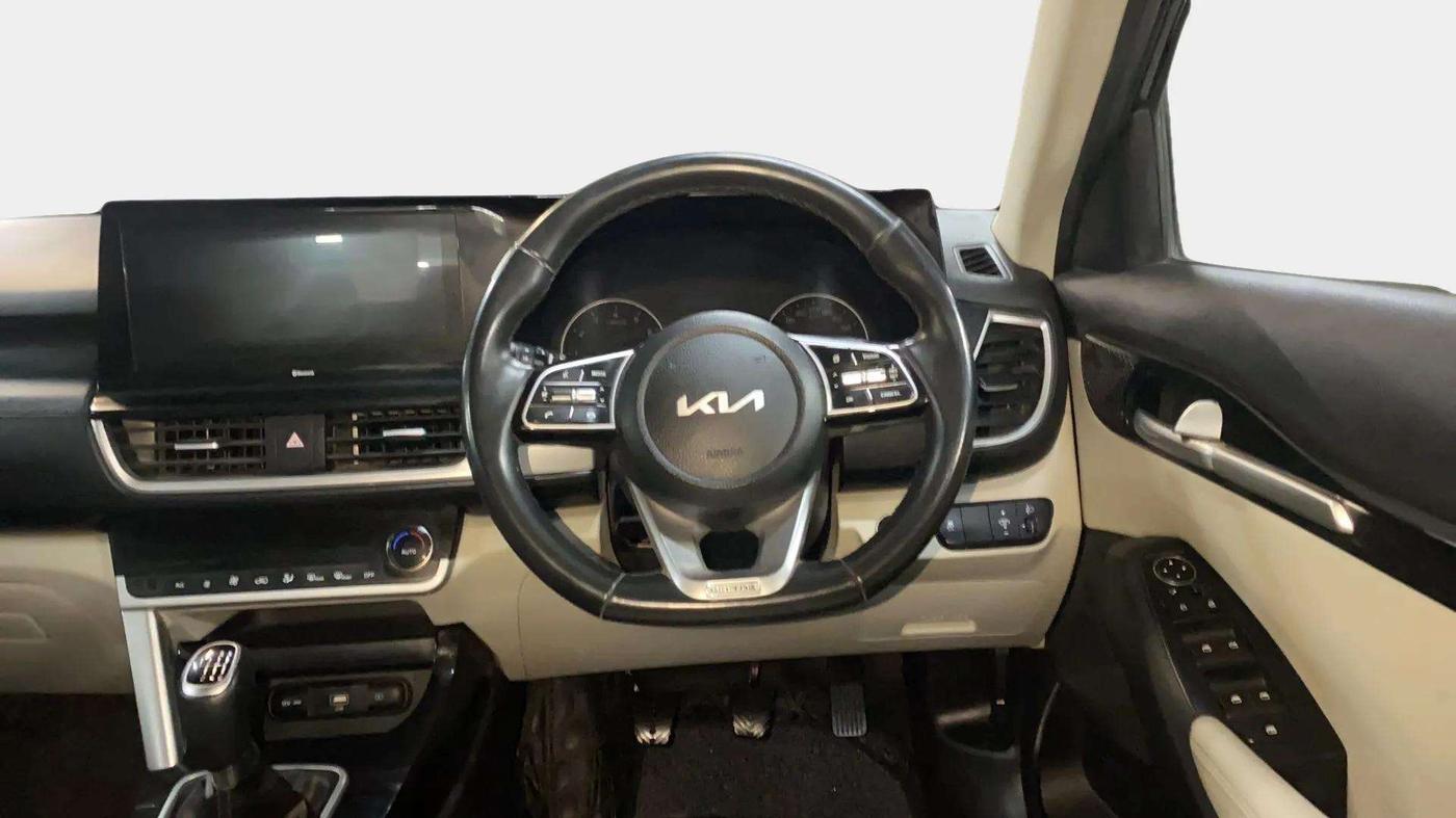 2022 KIA SELTOS HTX 1.5 PETROL, Petrol, Manual, 37,758 km, Steering Wheel Close Up