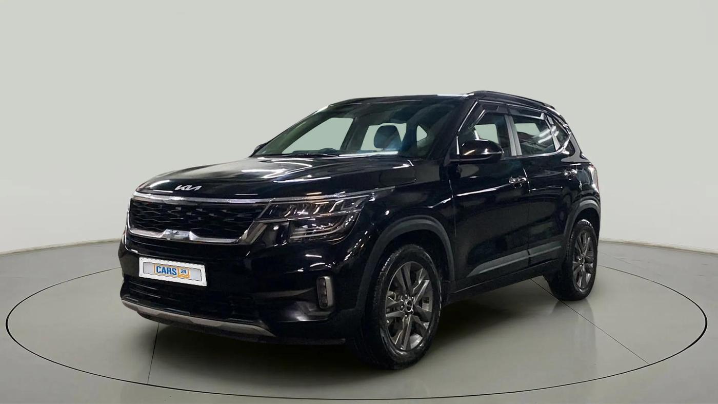 2022 KIA SELTOS HTX 1.5 PETROL, Petrol, Manual, 37,758 km, Left Front Diagonal