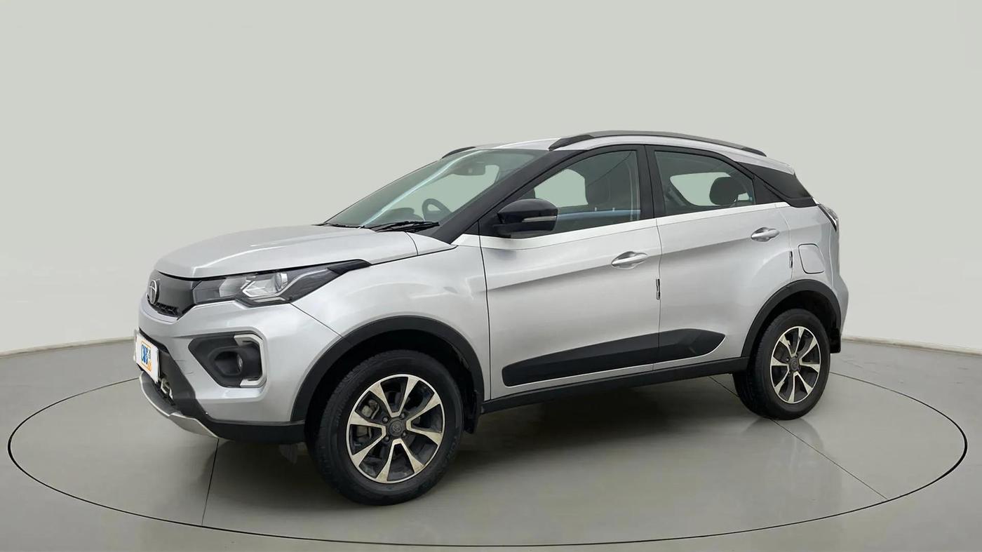 2021 Tata NEXON XZ PLUS PETROL, Petrol, Manual, 33,777 km, Left Front Diagonal
