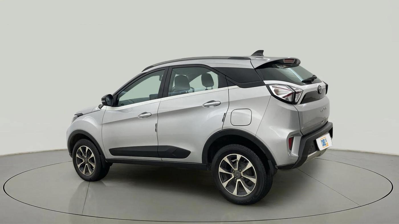 2021 Tata NEXON XZ PLUS PETROL, Petrol, Manual, 33,777 km, Left Back Diagonal