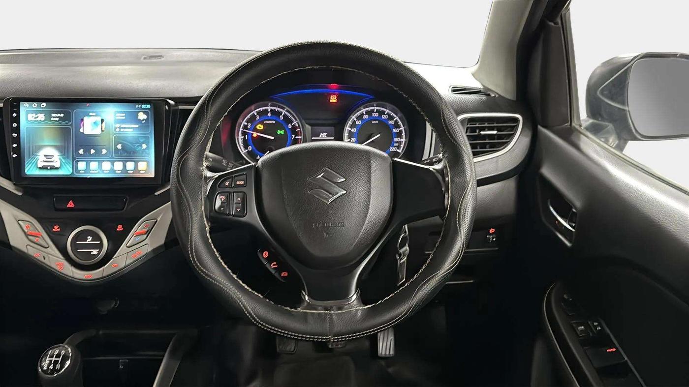 2017 Maruti Baleno DELTA PETROL 1.2, Petrol, Manual, 43,018 km, Steering Wheel Close Up