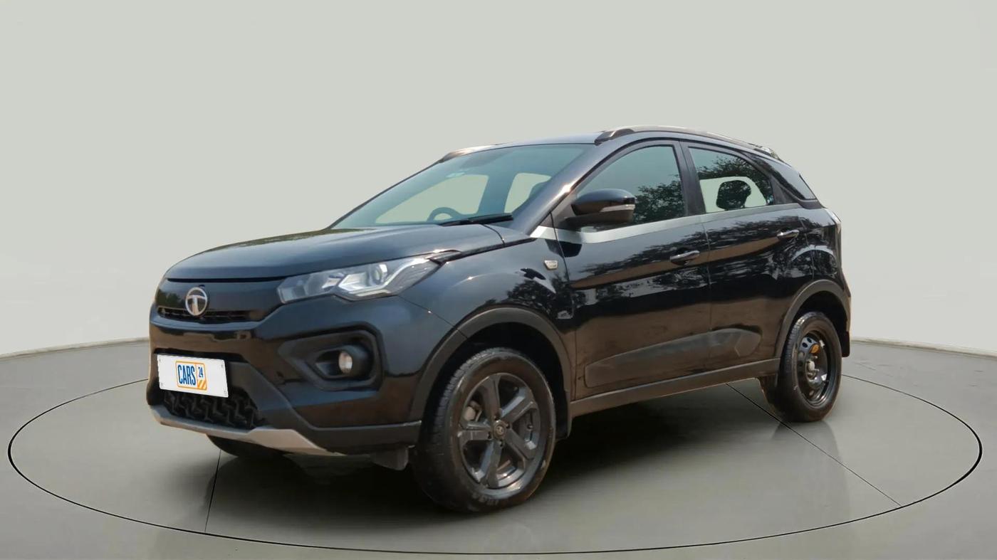2022 Tata NEXON XZ PLUS (O) PETROL DARK EDITION, Petrol, Manual, 62,794 km, Left Front Diagonal