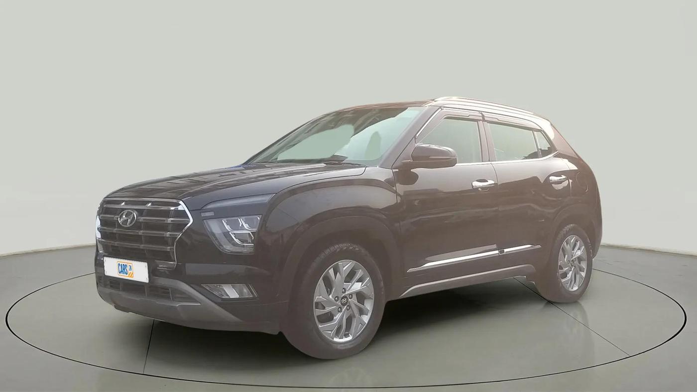 2021 Hyundai Creta SX EXECUTIVE 1.5 PETROL, Petrol, Manual, 33,085 km, Left Front Diagonal