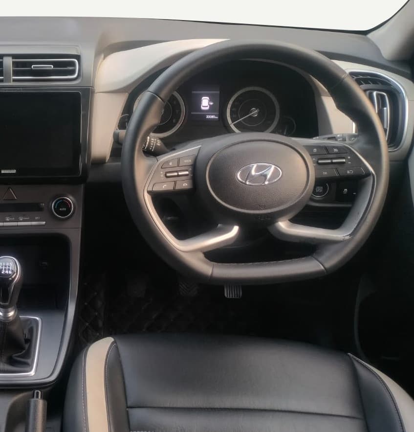 2021 Hyundai Creta SX EXECUTIVE 1.5 PETROL, Petrol, Manual, 33,085 km, Steering Wheel Close Up