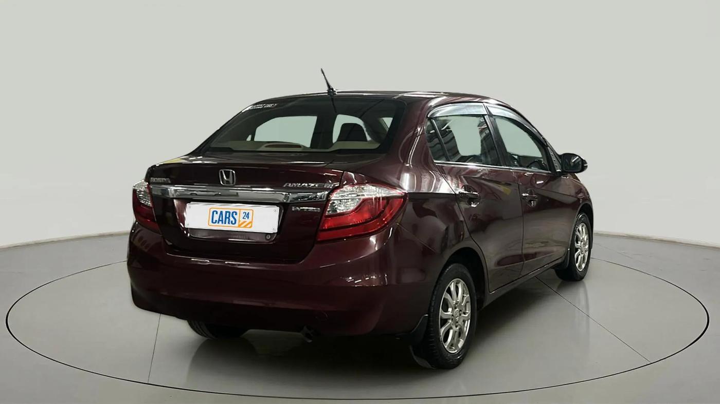2016 Honda Amaze 1.2L I-VTEC VX AT, Petrol, Automatic, 24,912 km, Right Back Diagonal