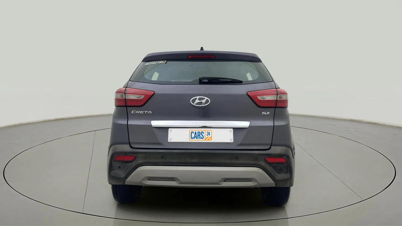 2019 Hyundai Creta SX AT 1.6 PETROL, Petrol, Automatic, 28,578 km, Back/Rear