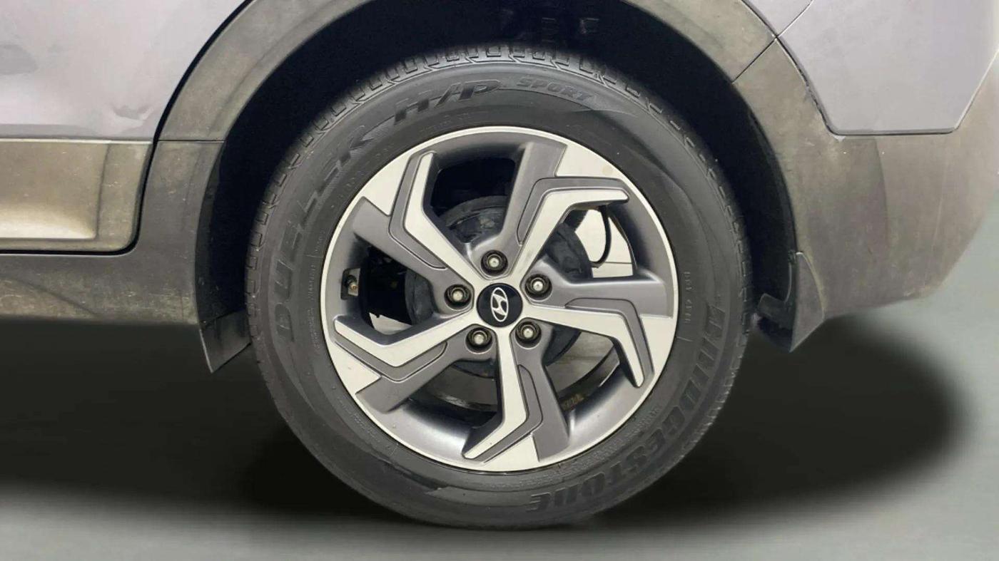 2019 Hyundai Creta SX AT 1.6 PETROL, Petrol, Automatic, 28,578 km, Left Rear Wheel