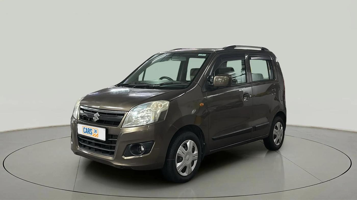 2017 Maruti Wagon R 1.0 VXI, Petrol, Manual, 17,248 km, Left Front Diagonal