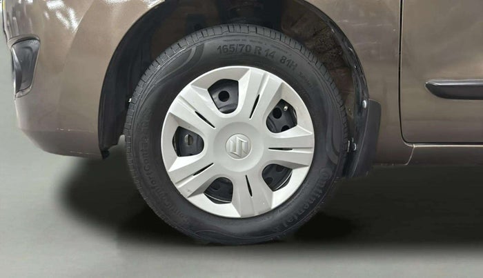 2017 Maruti Wagon R 1.0 VXI, Petrol, Manual, 17,248 km, Left Front Wheel