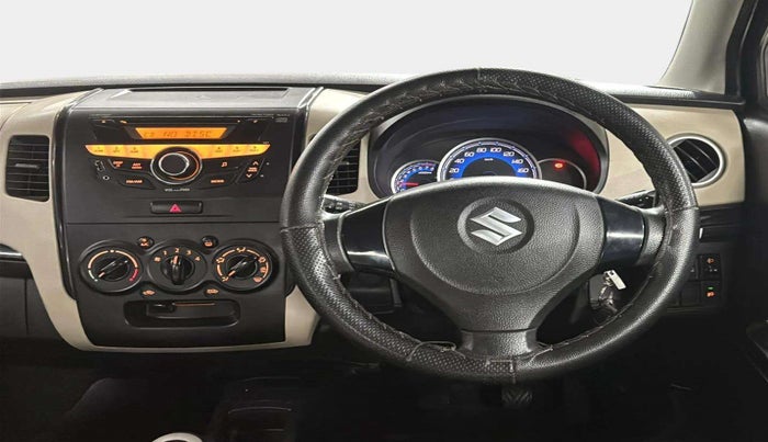 2017 Maruti Wagon R 1.0 VXI, Petrol, Manual, 17,248 km, Steering Wheel Close Up