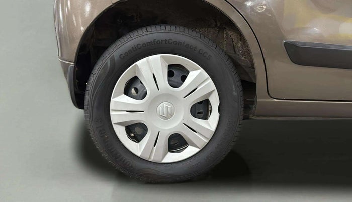 2017 Maruti Wagon R 1.0 VXI, Petrol, Manual, 17,248 km, Left Rear Wheel