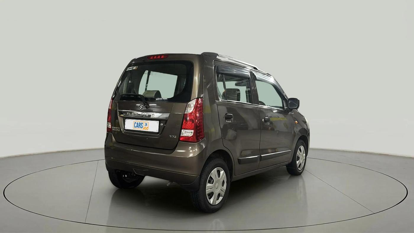2017 Maruti Wagon R 1.0 VXI, Petrol, Manual, 17,248 km, Right Back Diagonal
