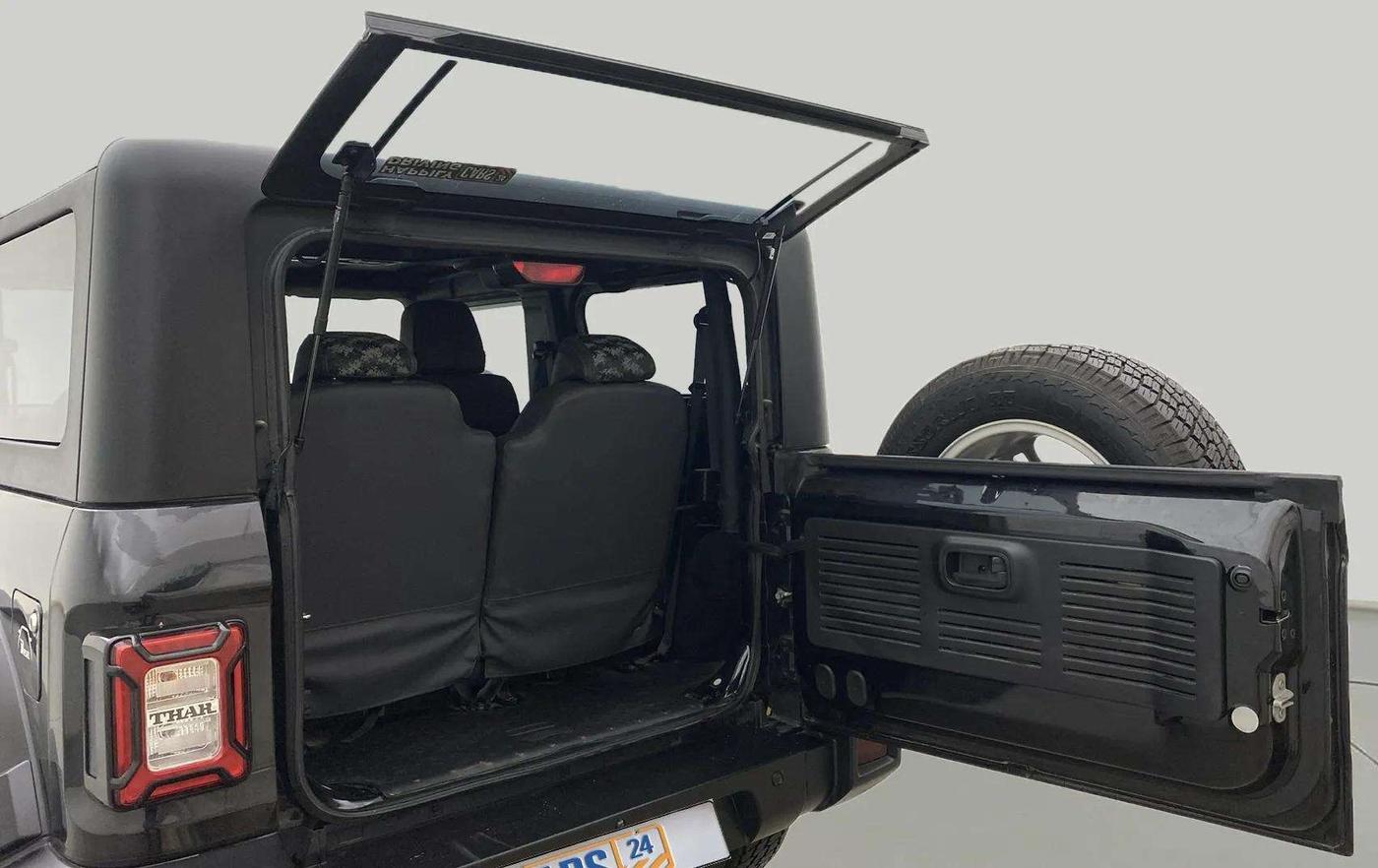 2024 Mahindra Thar LX D 4*4 MT HT, Diesel, Manual, 15,146 km, Boot Inside