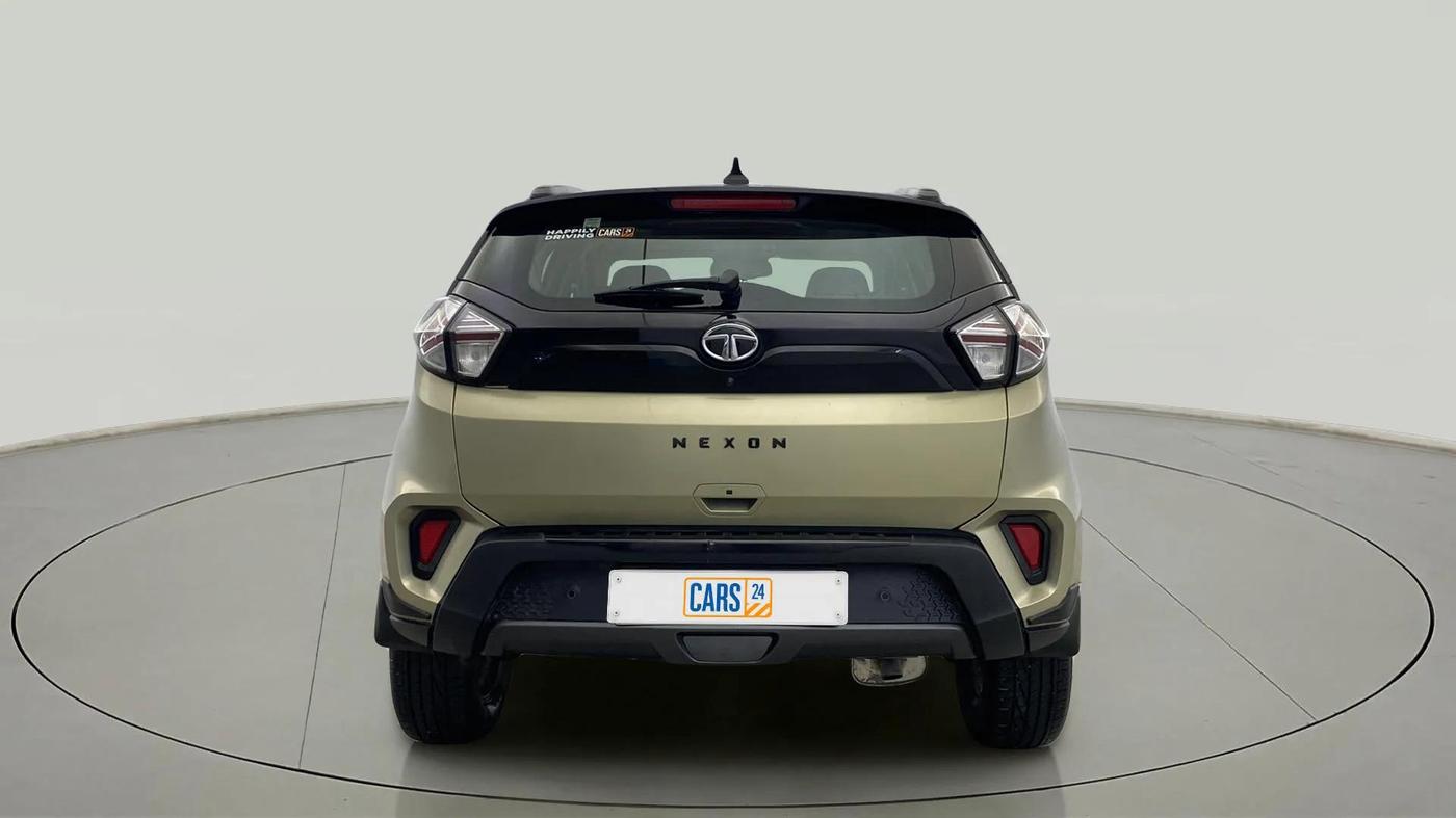 2022 Tata NEXON XZ PLUS (PREMIUM) KAZIRANGA PETROL, Petrol, Manual, 44,432 km, Back/Rear