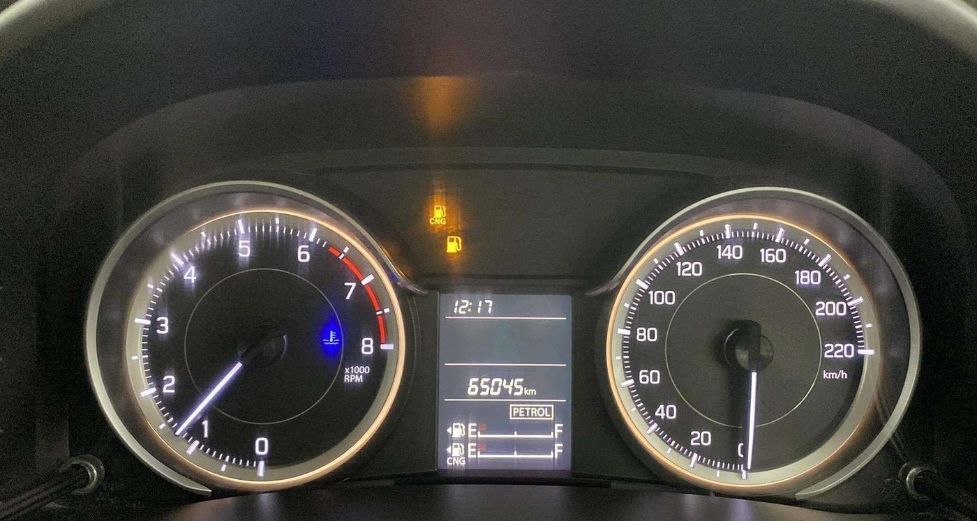 2021 Maruti Ertiga VXI CNG, CNG, Manual, 65,411 km, Odometer Image