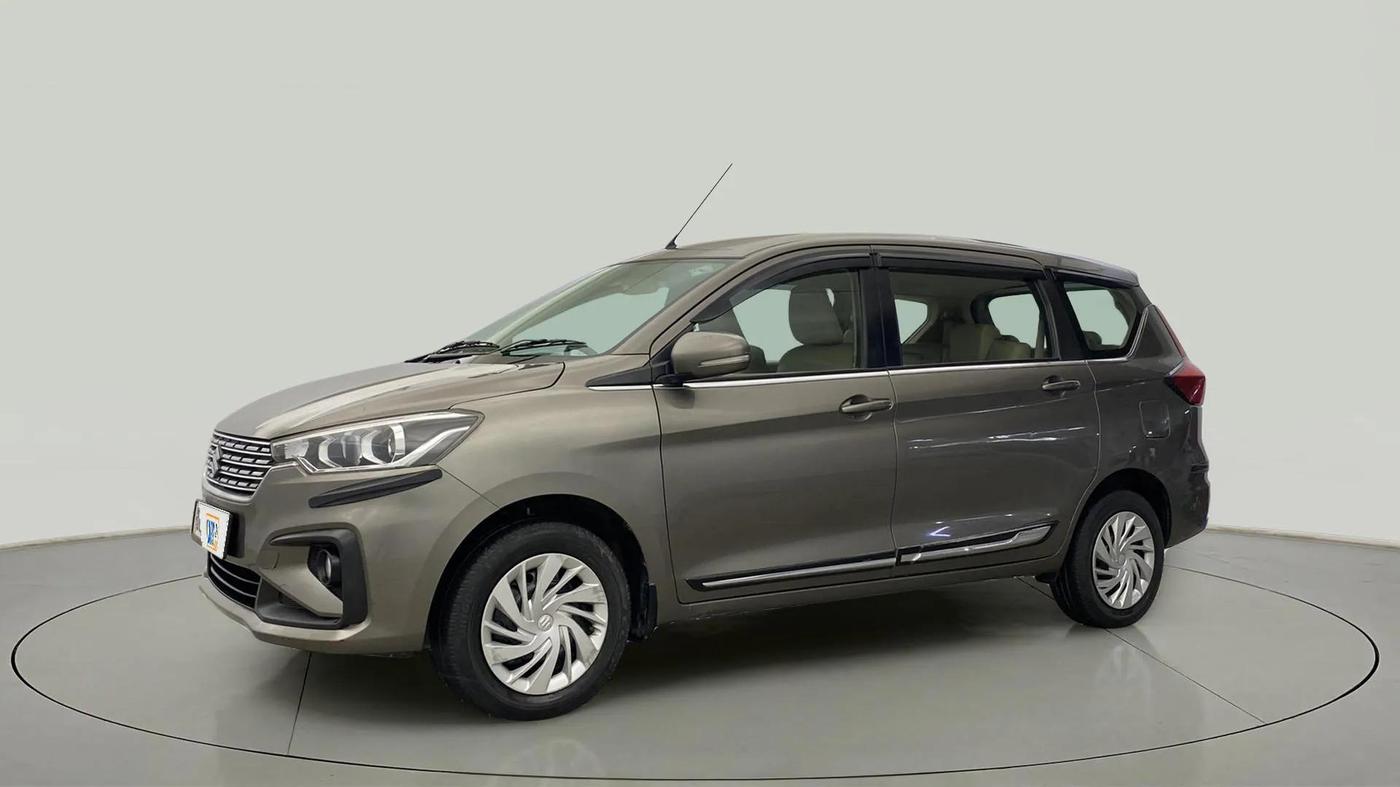 2021 Maruti Ertiga VXI CNG, CNG, Manual, 65,411 km, Left Front Diagonal