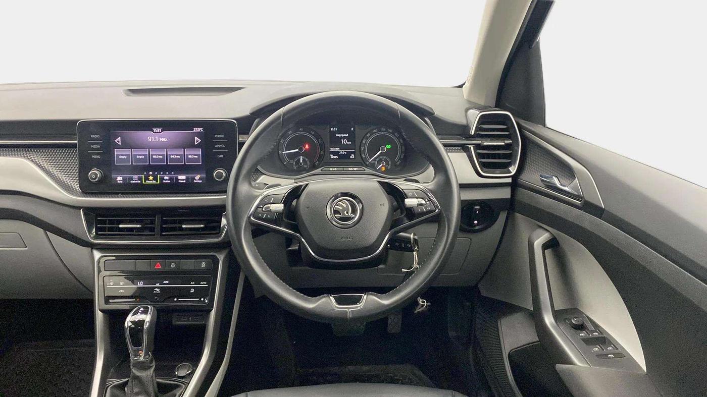 2023 Skoda KUSHAQ AMBITION 1.5 TSI DSG, Petrol, Automatic, 27,065 km, Steering Wheel Close Up