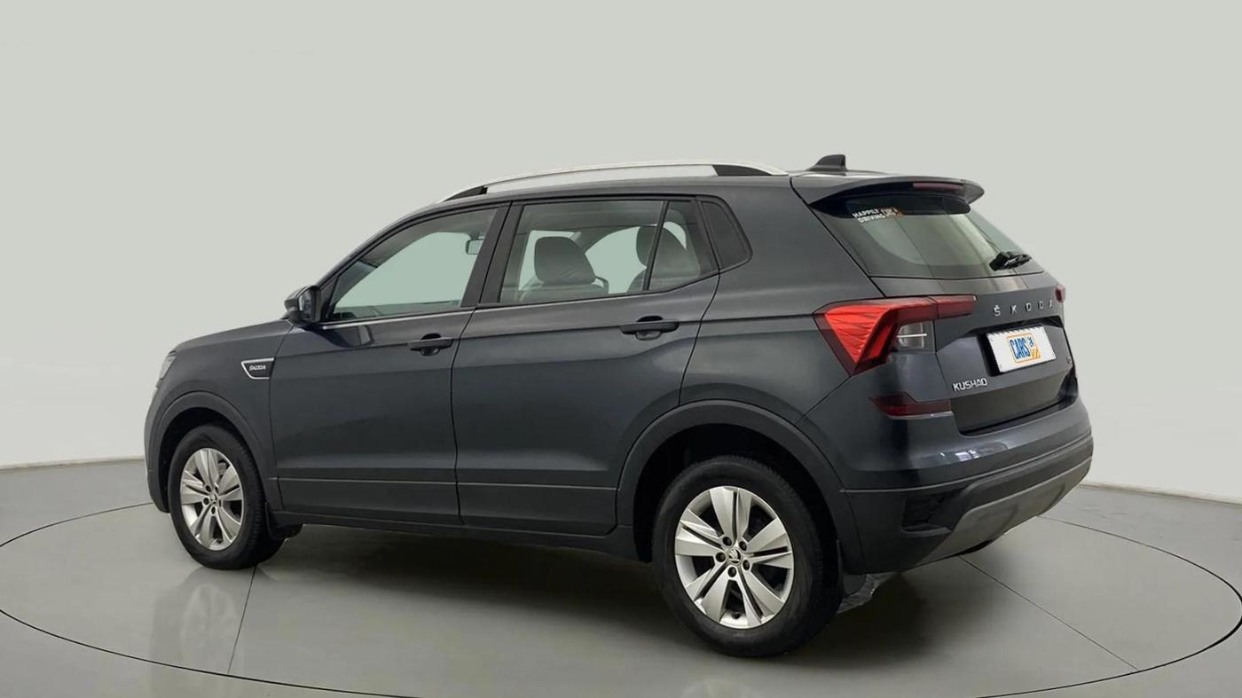 2023 Skoda KUSHAQ AMBITION 1.5 TSI DSG, Petrol, Automatic, 27,065 km, Left Back Diagonal