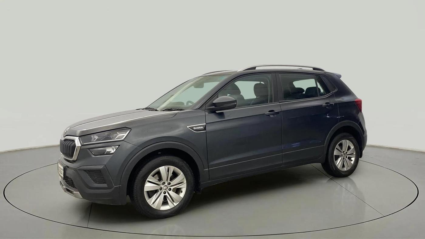 2023 Skoda KUSHAQ AMBITION 1.5 TSI DSG, Petrol, Automatic, 27,065 km, Left Front Diagonal