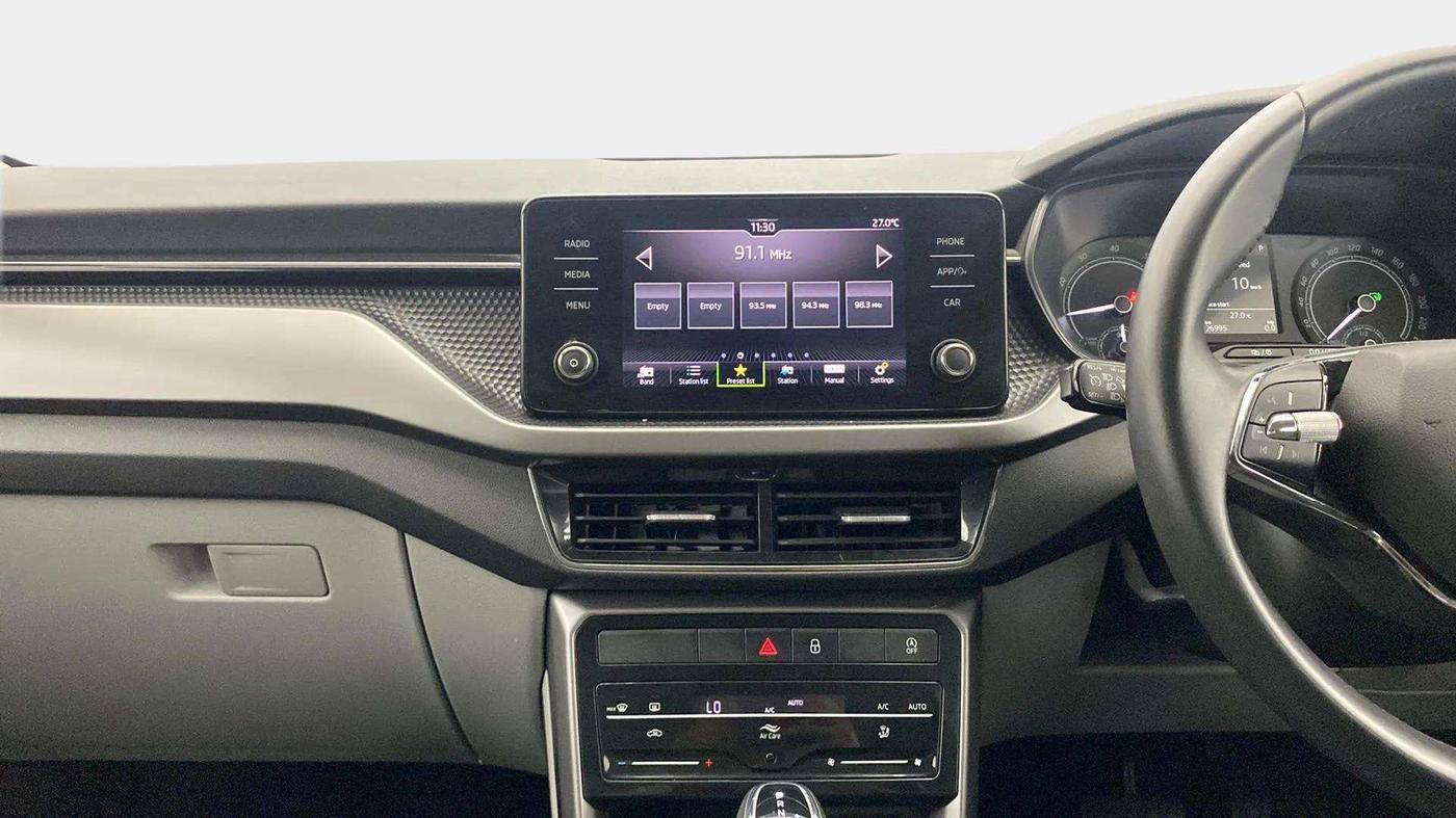 2023 Skoda KUSHAQ AMBITION 1.5 TSI DSG, Petrol, Automatic, 27,065 km, Air Conditioner