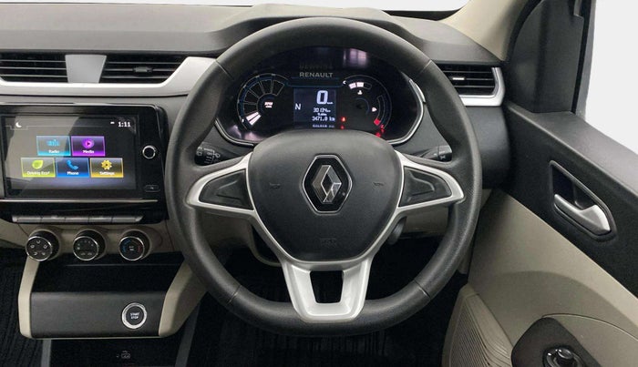 2020 Renault TRIBER RXZ AMT, Petrol, Automatic, 30,124 km, Steering Wheel Close Up
