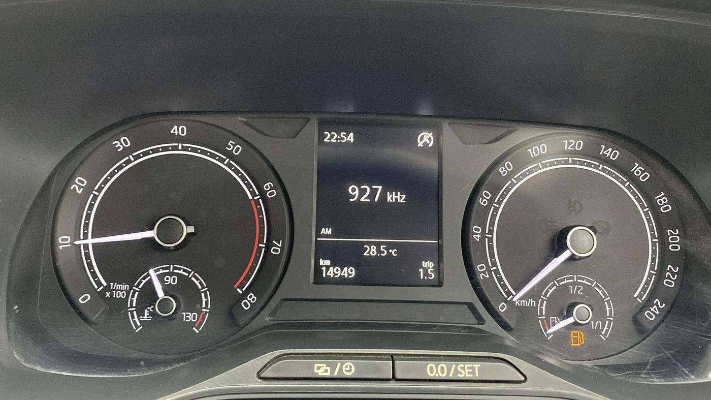 2022 Skoda KUSHAQ AMBITION 1.0L TSI MT, Petrol, Manual, 15,094 km, Odometer Image