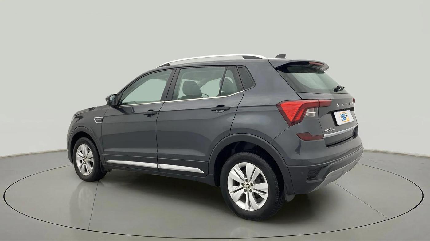2022 Skoda KUSHAQ AMBITION 1.0L TSI MT, Petrol, Manual, 15,094 km, Left Back Diagonal