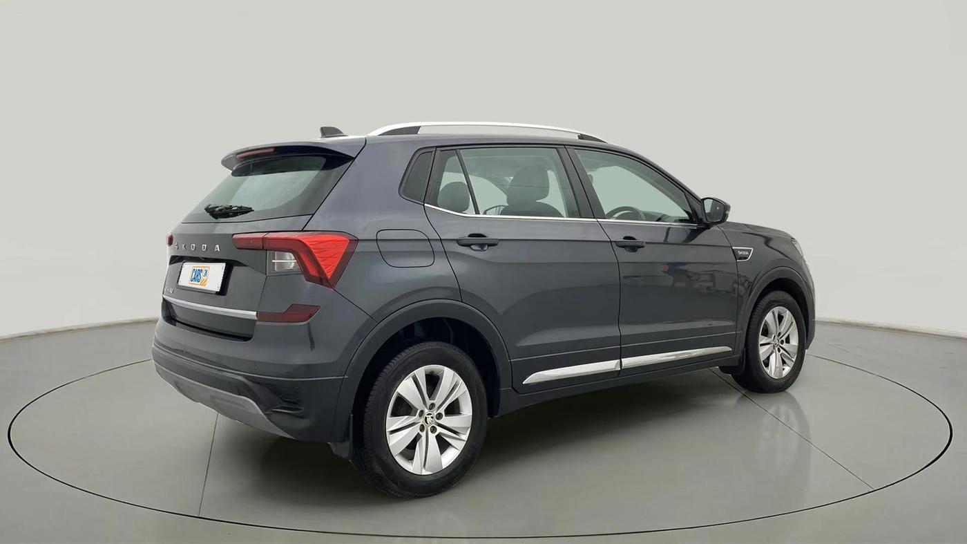 2022 Skoda KUSHAQ AMBITION 1.0L TSI MT, Petrol, Manual, 15,094 km, Right Back Diagonal