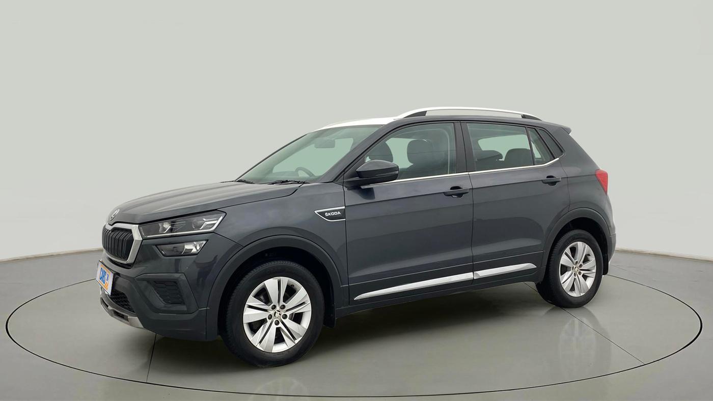 2022 Skoda KUSHAQ AMBITION 1.0L TSI MT, Petrol, Manual, 15,094 km, Left Front Diagonal