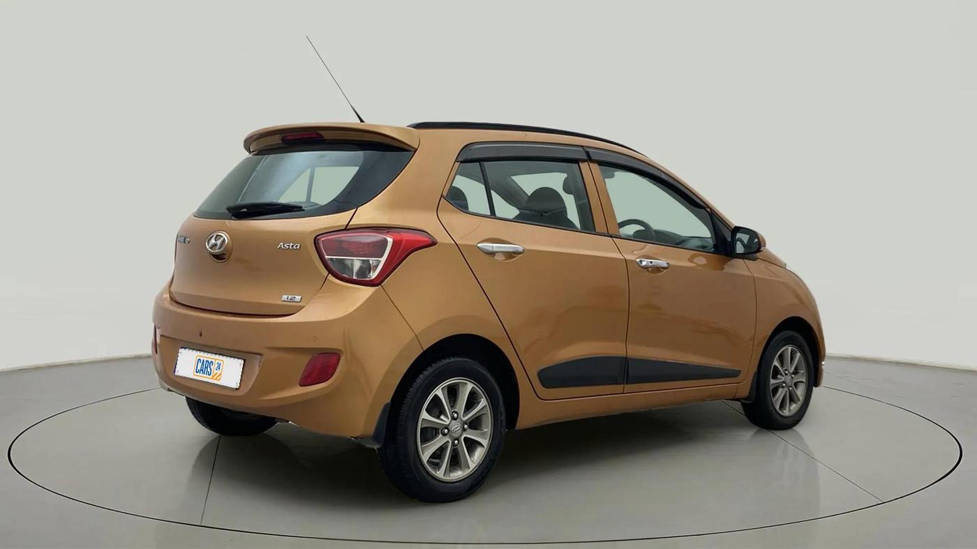 2016 Hyundai Grand i10 ASTA (O) 1.2 KAPPA VTVT, Petrol, Manual, 17,535 km, Right Back Diagonal
