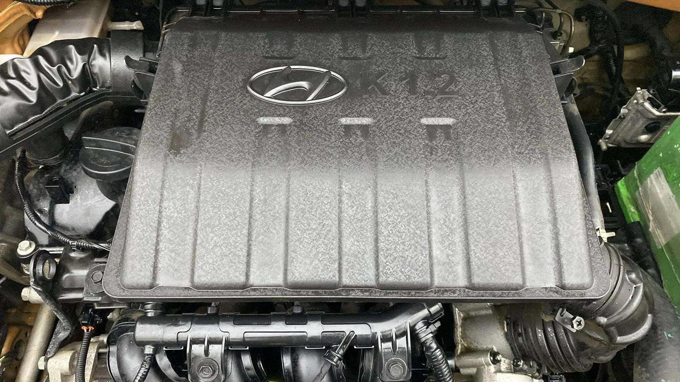 2016 Hyundai Grand i10 ASTA (O) 1.2 KAPPA VTVT, Petrol, Manual, 17,535 km, Engine View