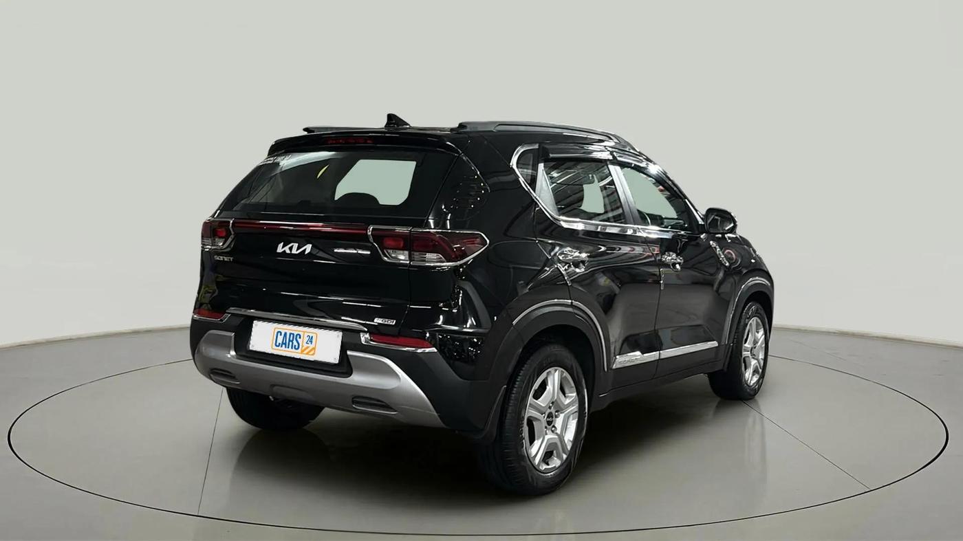 2022 KIA SONET HTK PLUS 1.0 IMT, Petrol, Manual, 39,809 km, Right Back Diagonal