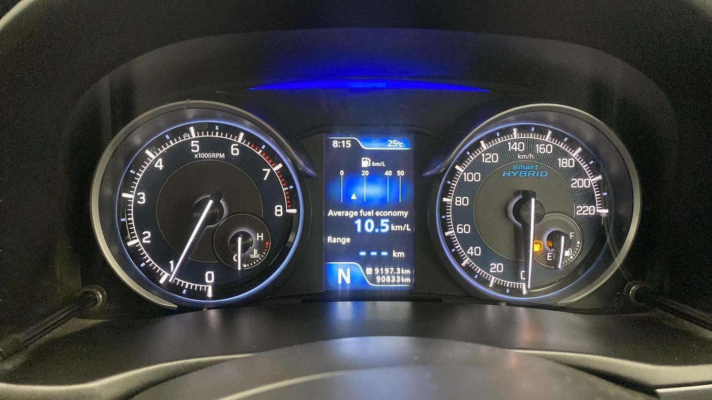 2022 Maruti XL6 ALPHA AT, Petrol, Automatic, 90,841 km, Odometer Image