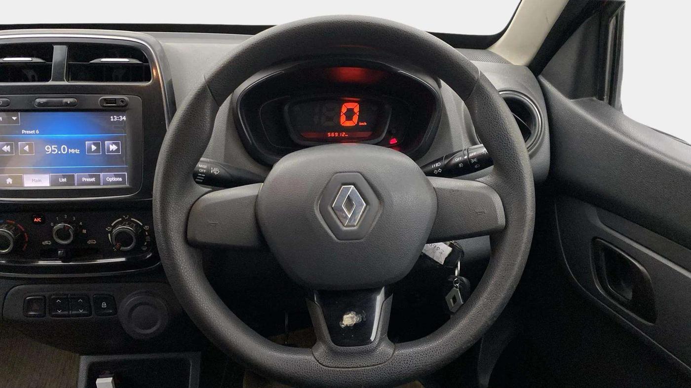 2016 Renault Kwid RXT 1.0, Petrol, Manual, 56,908 km, Steering Wheel Close Up