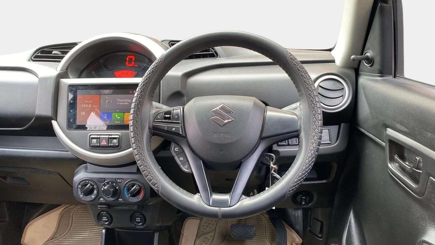 2021 Maruti S PRESSO VXI PLUS AMT, Petrol, Automatic, 22,518 km, Steering Wheel Close Up