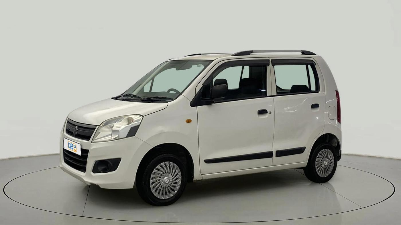 2014 Maruti Wagon R 1.0 LXI, Petrol, Manual, 51,441 km, Left Front Diagonal