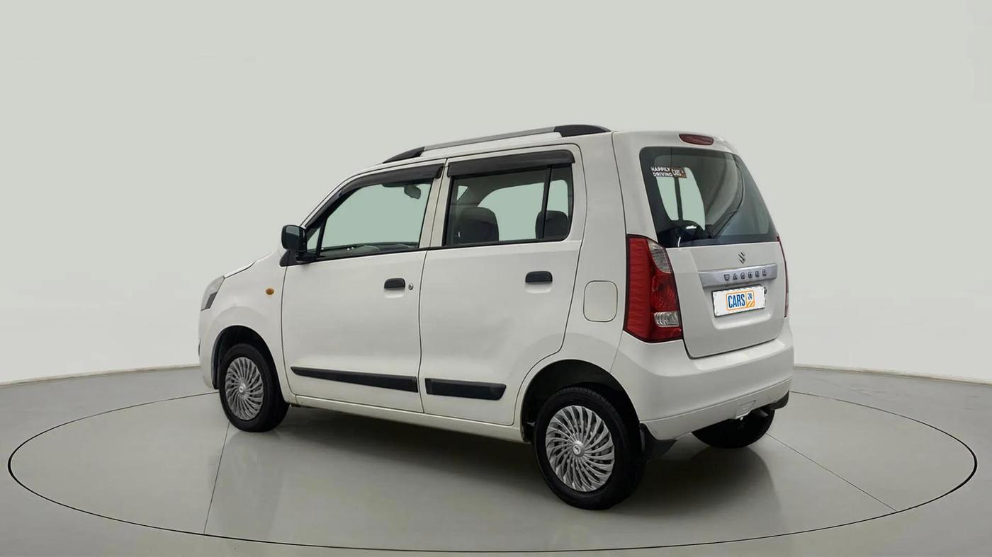 2014 Maruti Wagon R 1.0 LXI, Petrol, Manual, 51,441 km, Left Back Diagonal