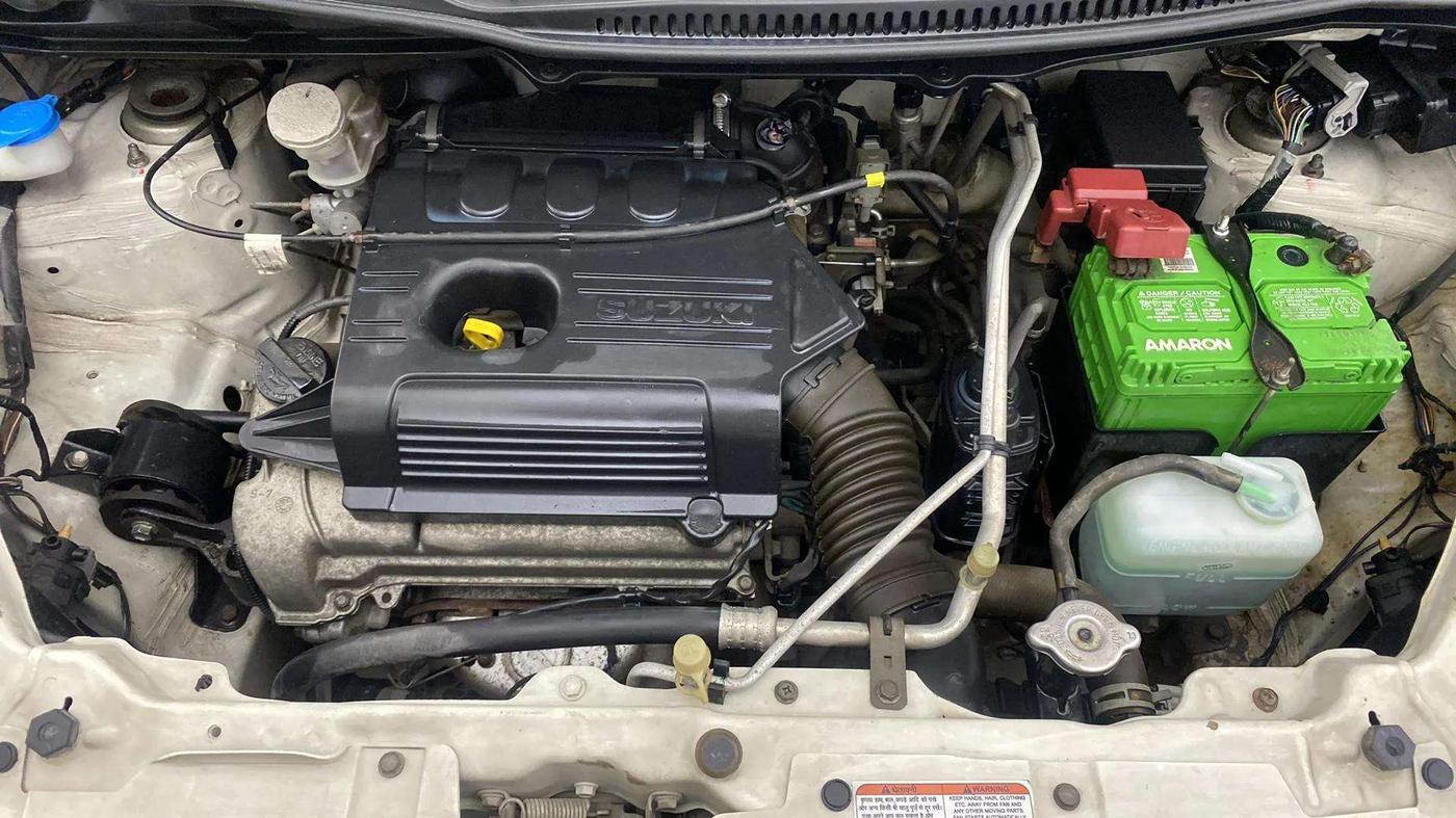 2014 Maruti Wagon R 1.0 LXI, Petrol, Manual, 51,441 km, Engine View