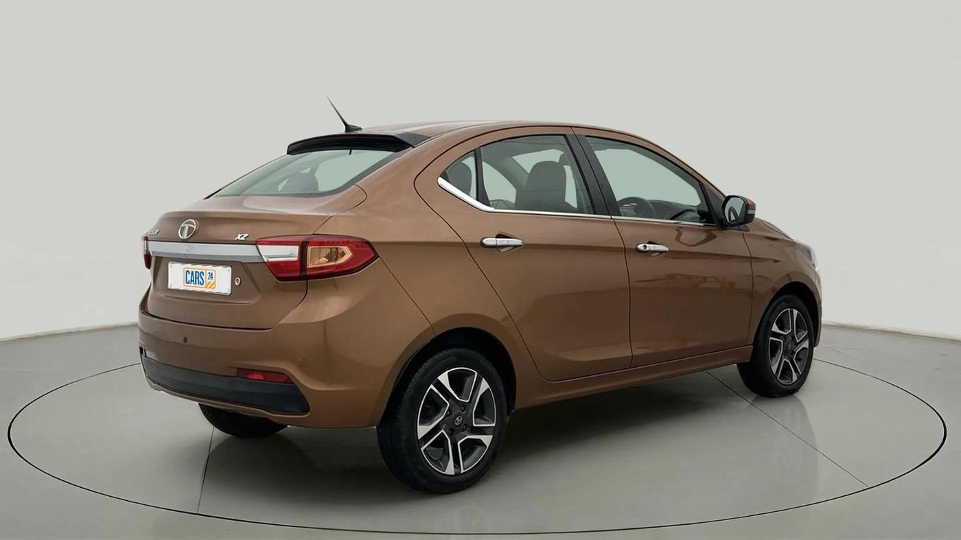 2017 Tata TIGOR XZ PETROL, Petrol, Manual, 77,079 km, Right Back Diagonal