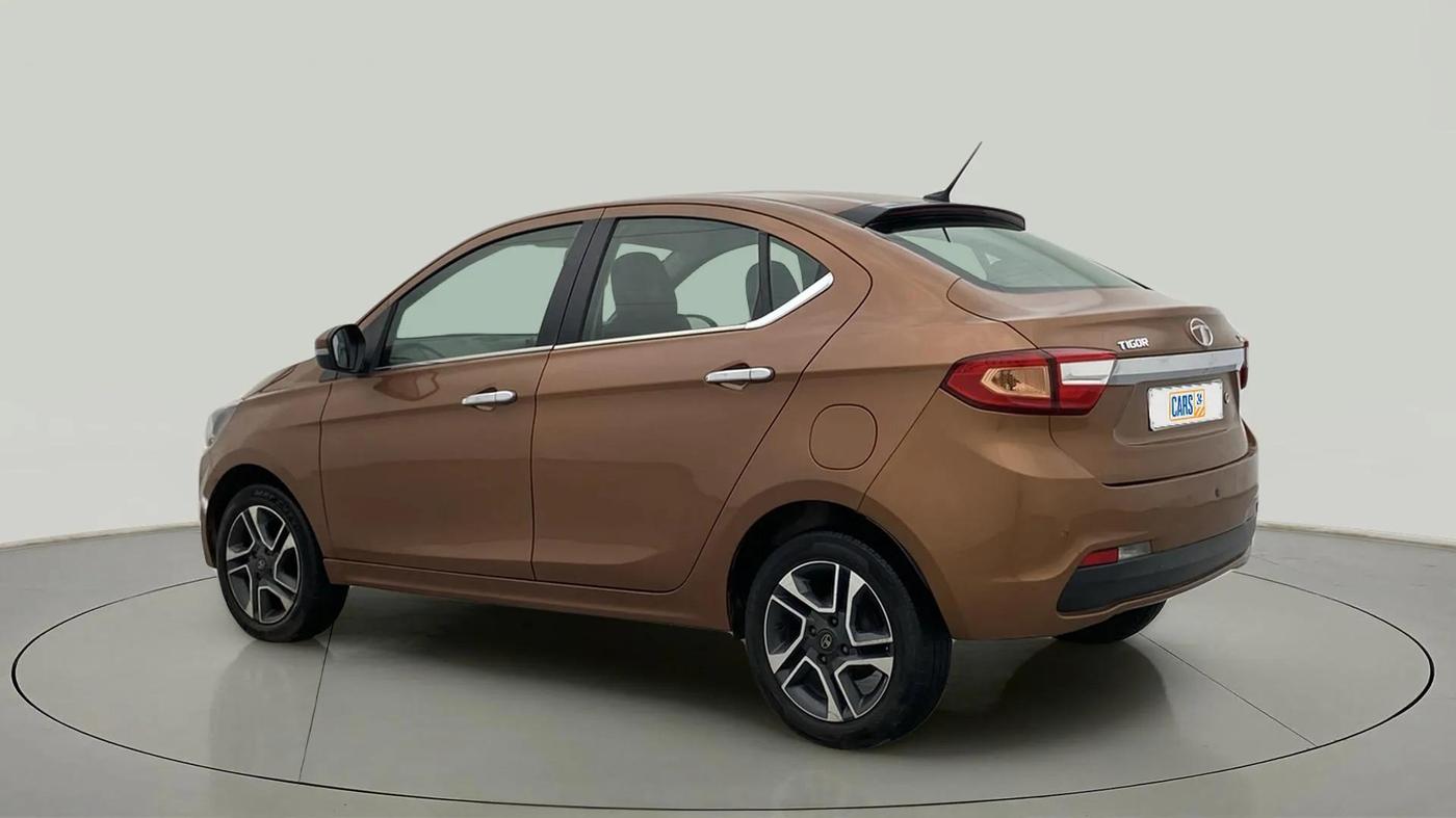 2017 Tata TIGOR XZ PETROL, Petrol, Manual, 77,079 km, Left Back Diagonal