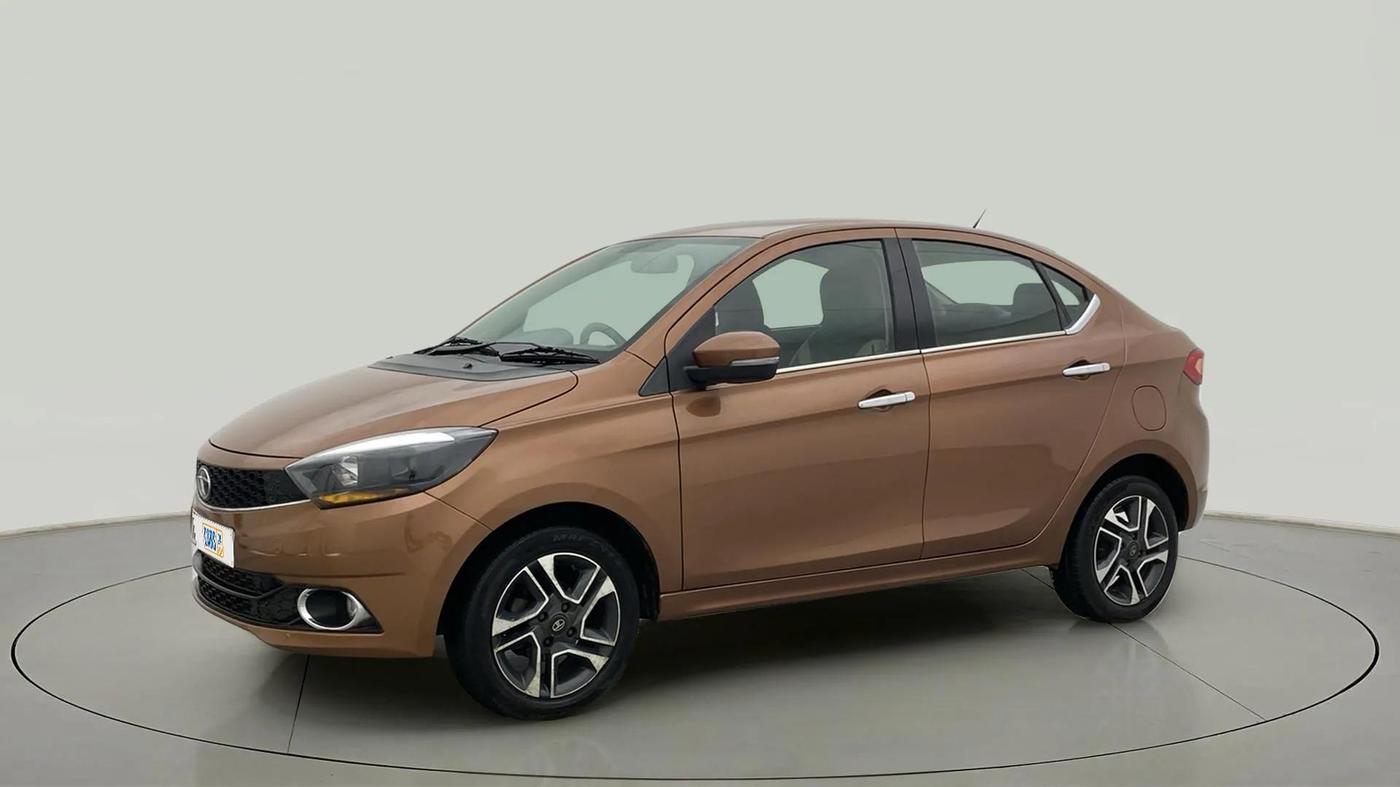 2017 Tata TIGOR XZ PETROL, Petrol, Manual, 77,079 km, Left Front Diagonal