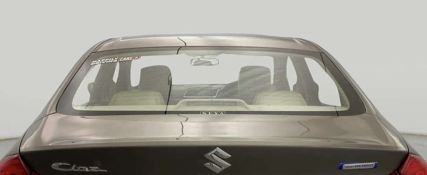 2020 Maruti Ciaz DELTA 1.5 SHVS MT PETROL, Petrol, Manual, 36,859 km, Rear Windshield