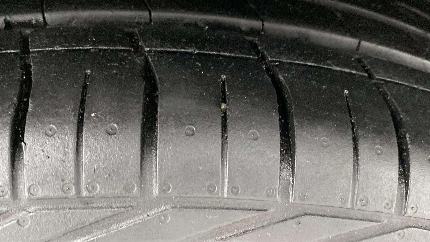 2022 Tata NEXON XZA PLUS PETROL DARK EDITION, Petrol, Automatic, 26,356 km, Left Rear Tyre Tread