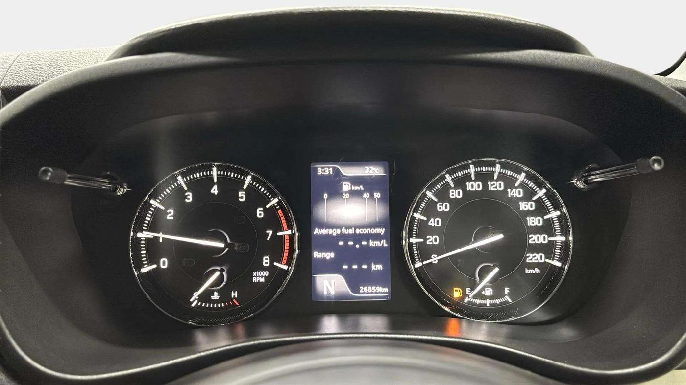 2022 Toyota Glanza V AMT, Petrol, Automatic, 27,087 km, Odometer Image