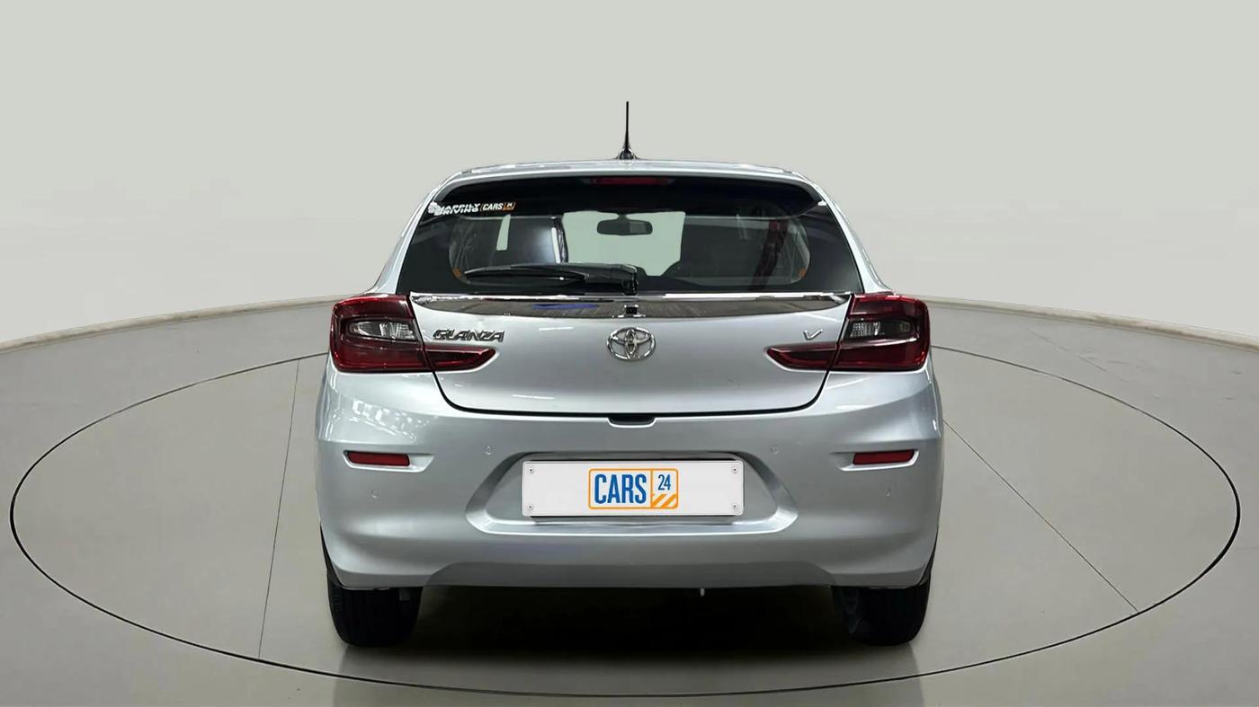 2022 Toyota Glanza V AMT, Petrol, Automatic, 27,087 km, Back/Rear